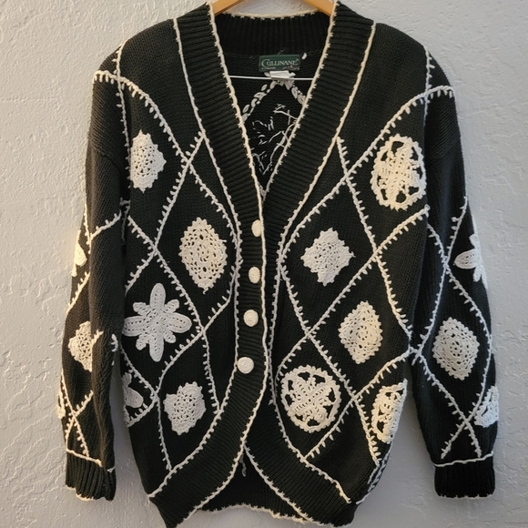 Cullinane Cardigan Sweater Size Medium - Picture 1 of 7